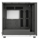 Fractal Design North XL Chalk White (TG Clear) Case w/ Clear Glass Window, E-ATX, 3 PWM Fans, USB-C, Oak Front