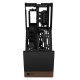 Fractal Design Terra Graphite SFF PC Case, Mini ITX, Walnut Front, Anodized Aluminium Exterior, 322mm GPU Support, Requires SFX/