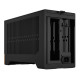 Fractal Design Terra Graphite SFF PC Case, Mini ITX, Walnut Front, Anodized Aluminium Exterior, 322mm GPU Support, Requires SFX/