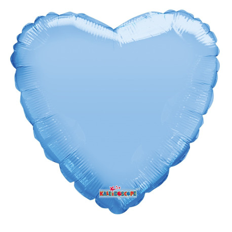 Pastel Blue Heart Balloon - 18 Inch