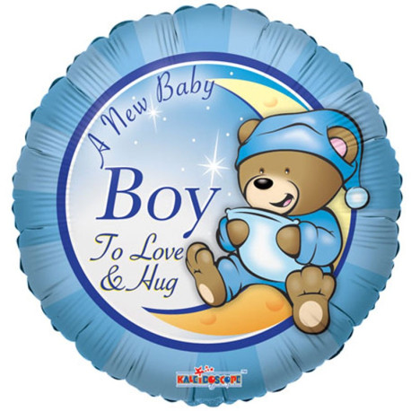 18"" A New Baby Boy Balloon