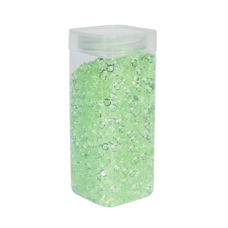 7mm Plastic Light Green Beads (330gr)