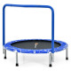 Child&#039;s Folding Outdoor Trampoline with Padded Edge Cover and Full Covered Handle