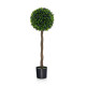 115 CM Artificial Boxwood Topiary Tree Fake Lavender Ball Plant