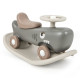 Kids 3-in-1 Convertible Rocking Horse and Sliding Car for Indoor Outdoor Use