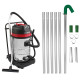 Maxblast Gutter Vacuum Poles &amp; 80L Wet &amp; Dry Vacuum