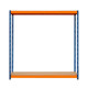 S-Rax 2 Shelf Racking - 180cm x 180cm x 60cm