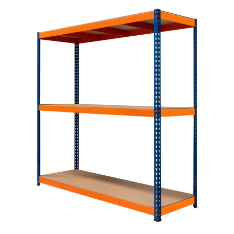 S-Rax 3 Shelf Racking - 180cm x 180cm x 60cm