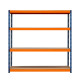 S-Rax 4 Shelf Racking - 180cm x 180cm x 60cm