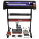 Vinyl Cutter LED, 5 in 1 Heat Press &amp; Signcut Pro