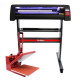 Vinyl Cutter LED, 38cm Clam Press &amp; SignCut Software