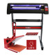 Vinyl Cutter LED, 38cm Clam Press &amp; SignCut Software