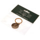 Celtic FC Antique Gold Crest Keyring