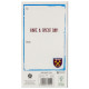 West Ham United FC Crest Birthday Card