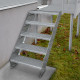 Additional Galvanised Steel Steps - 900mm Wide