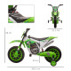 12V Kids Electric Motorcycle Ride-On, with Training Wheels, for Ages 3-6 Years - Green