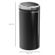 42L Sensor Bin for Kitchen Waste Automatic Dustbin Motion Detection Dustbin  Stainless Steel Rubbish Can with Bucket, Black