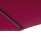 Outsunny 3m Water Resistant Terylene Hanging Parasol Wine Red