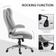 Vinsetto High Back Executive Office Chair Home Swivel PU Leather Ergonomic Chair, with Flip-up Arm, Wheels, Adjustable Height, G