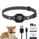 Smart Automatic Anti Barking Collar Digital Waterproof Stop Bark Collar for Dog Pet - Black