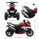 Kids 6V Electric Ride On Motorcycle Electric Motorbike w/ Lights Music Horn 3 Wheel Outdoor Play Toy for 3-5 Years Red