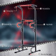 Steel Multi-Use Exercise Power Tower Pull Up Station Adjustable Height W/ Grips