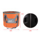 20L Foldable Water Bucket Collapsible Water Storage Container Wash Basin for Outdoor Camping - Orange