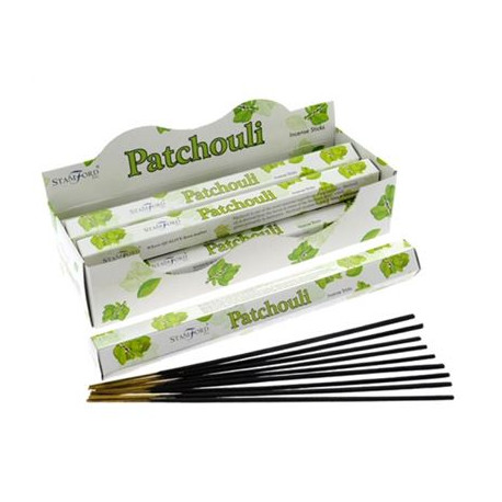 Patchouli Incense Sticks Hexagonal Pack Stamford Box Of Six Special Offer Six Boxes -Approximately 120 sticks-