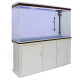 Aquarium Fish Tank &amp; Cabinet - White