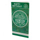 Celtic FC Birthday Card &amp; Badge