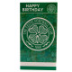 Celtic FC Birthday Card &amp; Badge