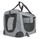 Soft Grey Pet Carrier