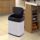 20L LUXURY Automatic Sensor Dustbin Kitchen Waste Bin Rubbish Trashcan Auto Dustbin Stainless Steel with Bucket 33*25*42.5CM