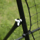 Rebounder Net, Practise Kickback Goal, for Teens, Adults Training - Black