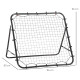 Rebounder Net, Practise Kickback Goal, for Teens, Adults Training - Black