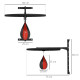 SPORTNOW Wall Mounted Speed Bag Platform, Height Adjustable Punching Bag, Training Kit