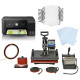 10 Sublimation Face Masks, 5 in 1 Heat Press &amp; Eco Tank Printer