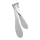 Extra Large Toe Nail Clippers Heavy Duty Professional Nail Clippers for Thick Nails - White