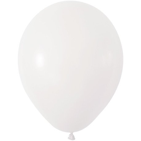 White Latex Balloon - 12 inch (Pk 100)