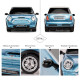 Mini Cooper S Radio Controlled Car 1:24 Scale Blue