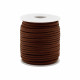 Bulk Roll Pendant Cord -  2.5mm x 45m - Dark Brown A010