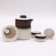 Travel Ceramic Teapot Set - Three Friends - Travel Pack