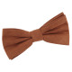 Suede Pre-Tied Bow Tie