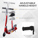 Foldable Electric Scooter for Teens Over 7 years old 12V Battery 120W-Red