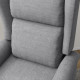 Power Lift Recliner Armchair, Electric Lift Chair for Elderly, Fabric Riser and Reclining Chair with Remote Control, Side Pocket