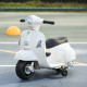 Vespa Licensed 6V Kids Electric Motorbike Ride On Motorcycle  Battery Powered for 18-36 Months with Horn Headlight White