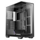 Antec C3 Gaming Case w/ Glass Side &amp; Front, ATX, No Fans, Mesh Airflow, USB-C, Black