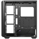 Antec C3 Gaming Case w/ Glass Side &amp; Front, ATX, No Fans, Mesh Airflow, USB-C, Black