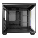 Antec C5 Dual Chamber Gaming Case w/ Glass Side &amp; Front, ATX, No Fans, ARGB Strip, USB-C, Asus BTF Compatible, Black