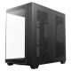 Antec C5 Dual Chamber Gaming Case w/ Glass Side &amp; Front, ATX, No Fans, ARGB Strip, USB-C, Asus BTF Compatible, Black